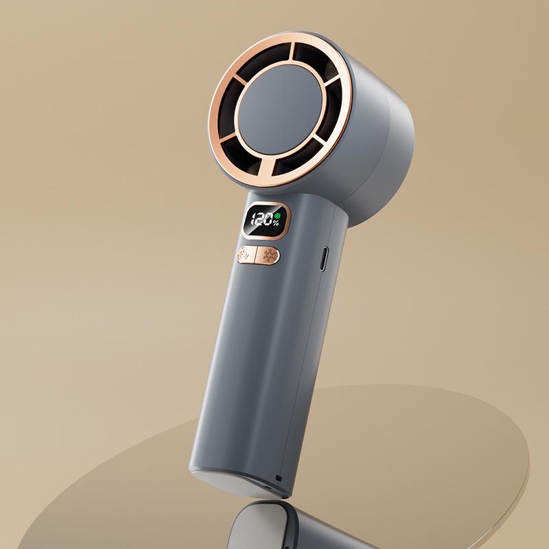 2026 High-Speed USB Rechargeable Handheld Fan with 120 Gears, Turbo Cooling, and Outdoor Ice Pack - Compact Model 183 x 59 x 58.5 mm
2026 High-Speed USB Rechargeable Handheld Fan with 120 Gears, Turbo Cooling, and Outdoor Ice Pack - Compact Model 183 x 59 x 58.5 mm
