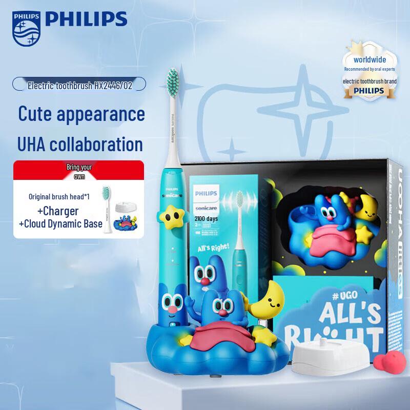 Philips HX2446/02 Sonic Electric Toothbrush
Philips HX2446/02 Sonic Electric Toothbrush