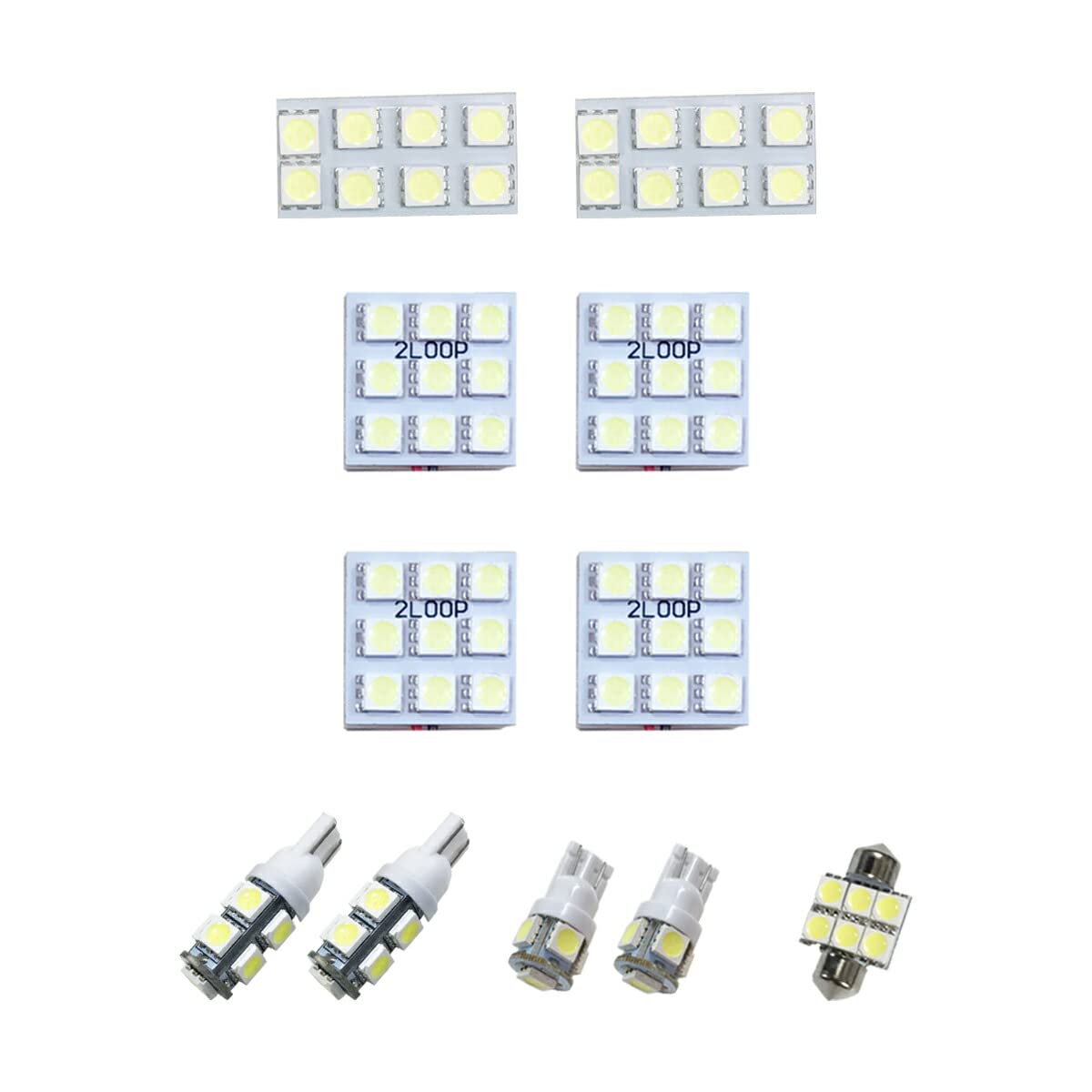 2LOOP SMD Estima 30 series LED room lamp Warm white 3-chip 11-piece series/40 -
2LOOP SMD Estima 30 series LED room lamp Warm white 3-chip 11-piece series/40 -
