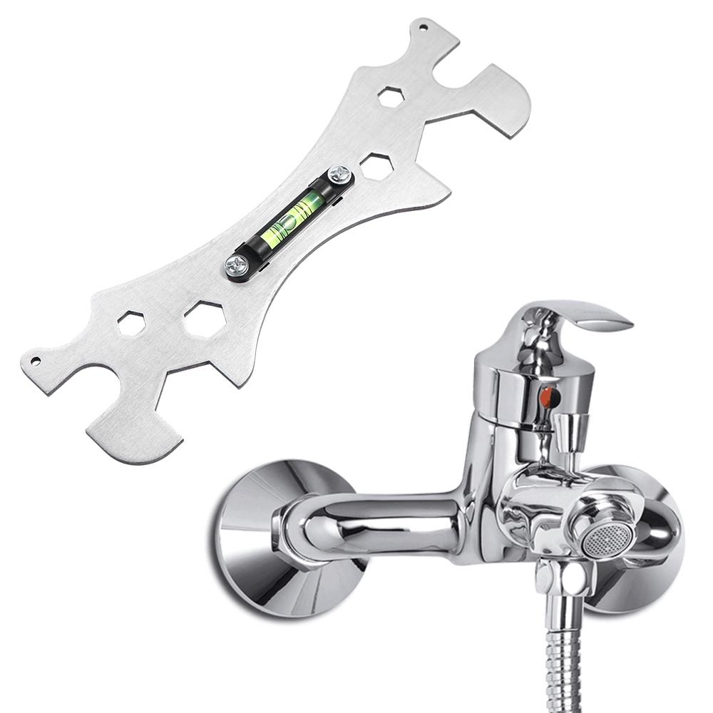 Faucet Installation Distance Measuring Tool Foot Level Gauge Distance Measuring Wrench With Level серебряный
Faucet Installation Distance Measuring Tool Foot Level Gauge Distance Measuring Wrench With Level серебряный