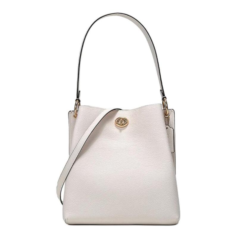 COACH Charlie 26 Adjustable and Removable Shoulder Strap Polished Pebbled Leather Bucket Bag Crossbody Shoulder Bag Medium Women s Chalk White білий
COACH Charlie 26 Adjustable and Removable Shoulder Strap Polished Pebbled Leather Bucket Bag Crossbody Shoulder Bag Medium Women s Chalk White білий