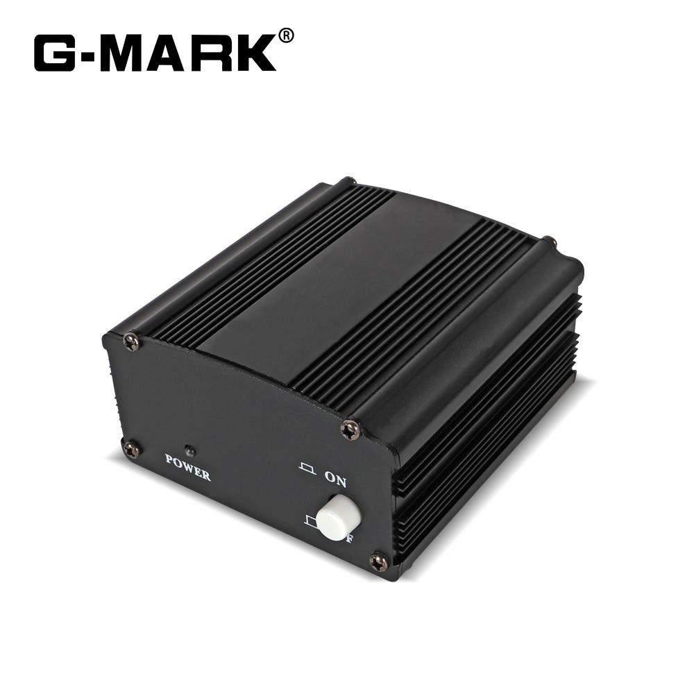 G-MARK 48V Phantom Power Supply With Adapter Cable For Any Condenser Microphone Music Recording Equipment чорний
G-MARK 48V Phantom Power Supply With Adapter Cable For Any Condenser Microphone Music Recording Equipment чорний