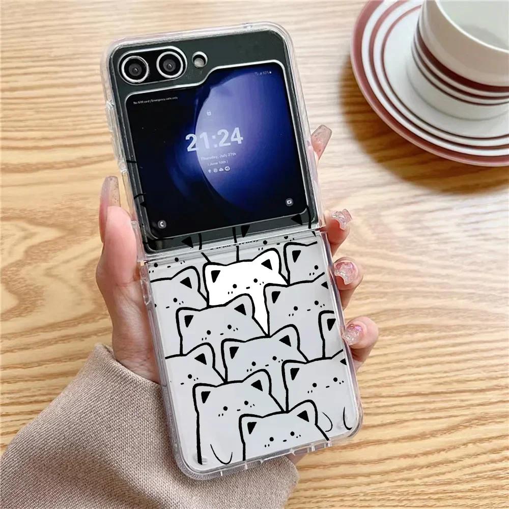 Cute Cartoon Bear Couple Case for Samsung Galaxy Z Flip 6 ZFlip5 5G Transaprent Clear Cover for Samsung ZFlip4 Z Flip 3 Fundas Galaxy ZFlip 5
Cute Cartoon Bear Couple Case for Samsung Galaxy Z Flip 6 ZFlip5 5G Transaprent Clear Cover for Samsung ZFlip4 Z Flip 3 Fundas Galaxy ZFlip 5