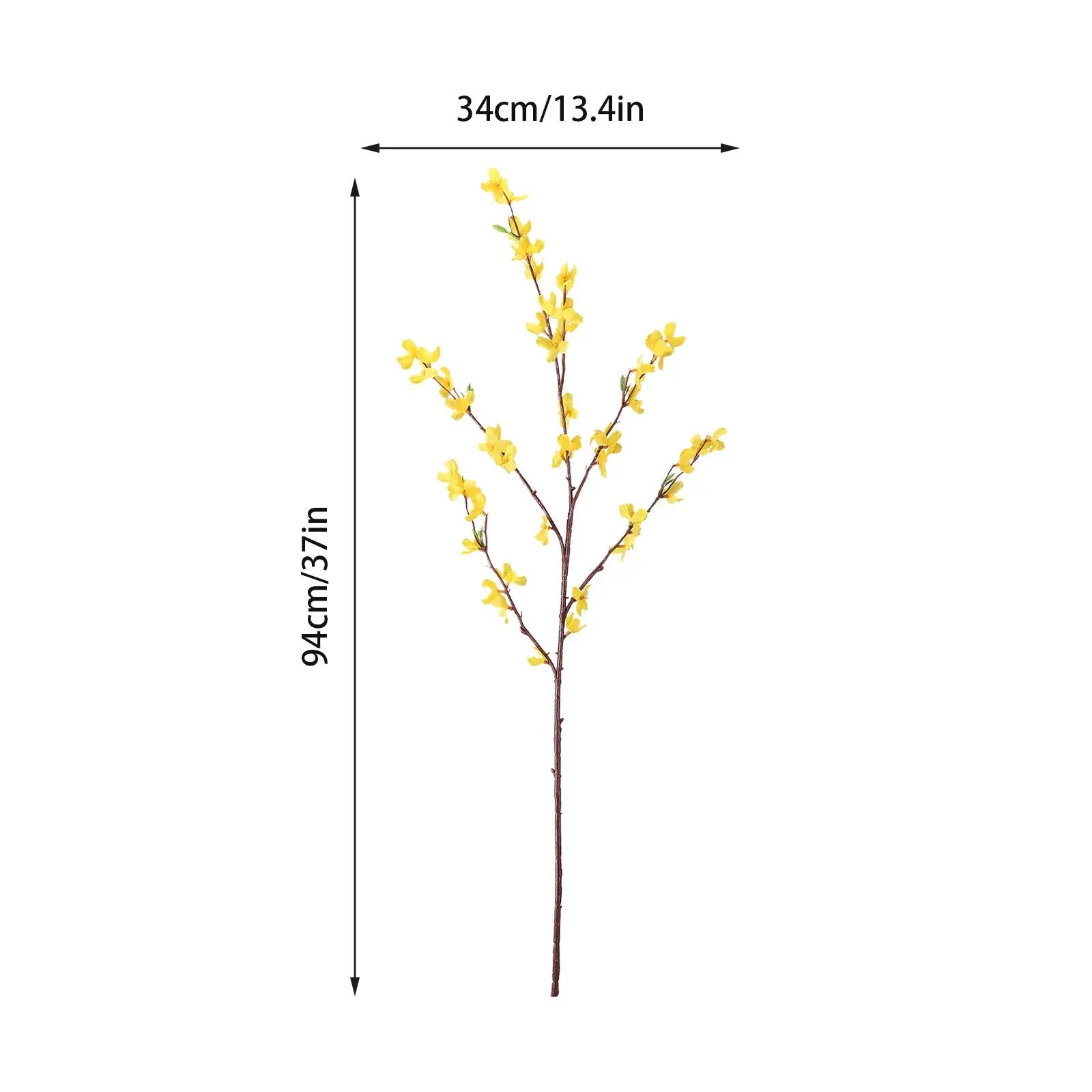 Artificial Orchids Flowers Winter Jasmine Ornament Plastic Branch Simulation Single 5-prong Yellow 94cm Home Decoration жёлтый
Artificial Orchids Flowers Winter Jasmine Ornament Plastic Branch Simulation Single 5-prong Yellow 94cm Home Decoration жёлтый