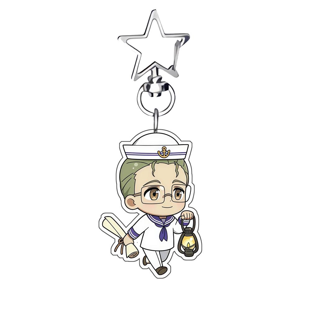 Navy Theme Style Acrylic Keychain for Frieren Beyond Journey s End Eisen Heiter Himmel Frieren Stark Peripheral Bag Charm Gift -3 PCS
Navy Theme Style Acrylic Keychain for Frieren Beyond Journey s End Eisen Heiter Himmel Frieren Stark Peripheral Bag Charm Gift -3 PCS
