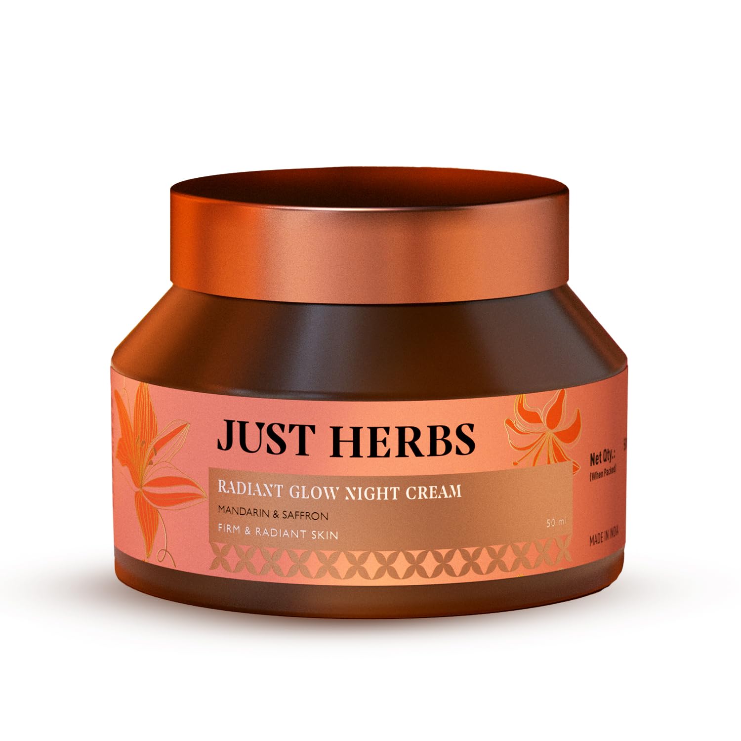 Just Herbs Сияющий ночной крем | Для упругой и сияющей кожи | Увлажнение на 72 часа | Нелипкий увлажняющий крем | Шафран, Витамин С, Ниацинамид, Сква
Just Herbs Сияющий ночной крем | Для упругой и сияющей кожи | Увлажнение на 72 часа | Нелипкий увлажняющий крем | Шафран, Витамин С, Ниацинамид, Сква