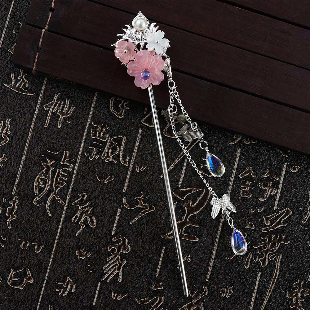 Ancient Style Chinese Plate Hair Fork Tassel Hairpin Hanfu Hair Accessories Pearl Hair Sticks D
Ancient Style Chinese Plate Hair Fork Tassel Hairpin Hanfu Hair Accessories Pearl Hair Sticks D