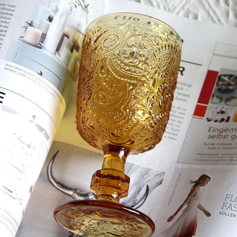 1 Piece Vintage Embossed Green Amber Glasses Goblet Heavy Thick Wine Glasses Goblets Stemware Side Water Whiskey Glass Cup 301-400ml
1 Piece Vintage Embossed Green Amber Glasses Goblet Heavy Thick Wine Glasses Goblets Stemware Side Water Whiskey Glass Cup 301-400ml