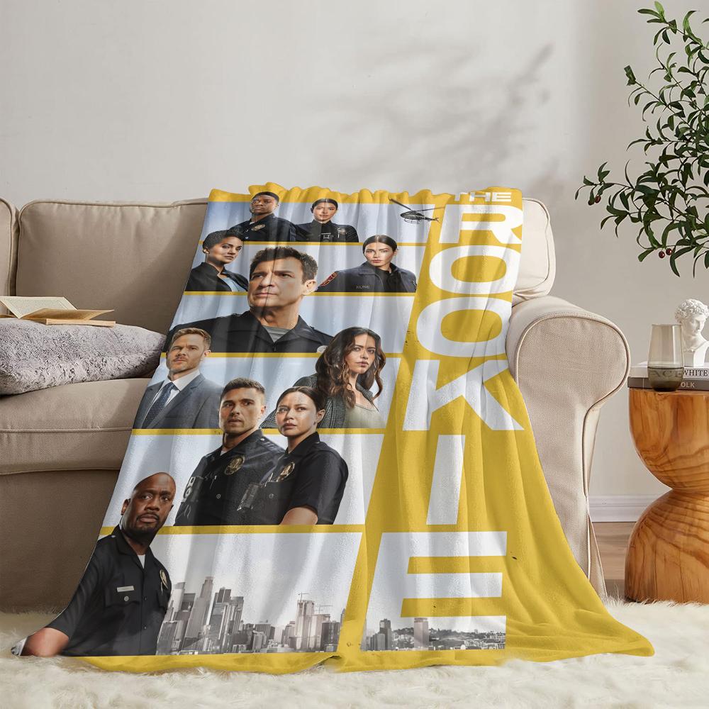 GUOYU Blanket TV The RRookie Throw Soft Flannel Throw Summer Blanket Lightweight Cozy Nap Blanket for Sofa Bed Travel 75x100cm (30x40inch)
GUOYU Blanket TV The RRookie Throw Soft Flannel Throw Summer Blanket Lightweight Cozy Nap Blanket for Sofa Bed Travel 75x100cm (30x40inch)