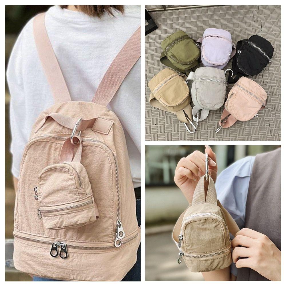 Sling Nylon Mini Backpack Mini Handbag Bag Pendant Fashion Small Wallet Bag Accessories чорний
Sling Nylon Mini Backpack Mini Handbag Bag Pendant Fashion Small Wallet Bag Accessories чорний