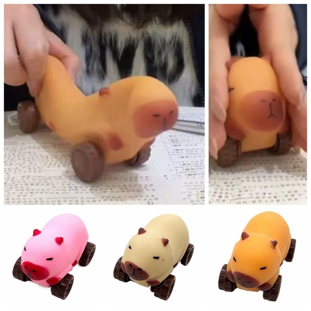 Sliding Capybara Fidget Toy Stretchable Car Cute Pinch Toy Capybara Squeeze Toy Kids Tricky Doll коричневий
Sliding Capybara Fidget Toy Stretchable Car Cute Pinch Toy Capybara Squeeze Toy Kids Tricky Doll коричневий