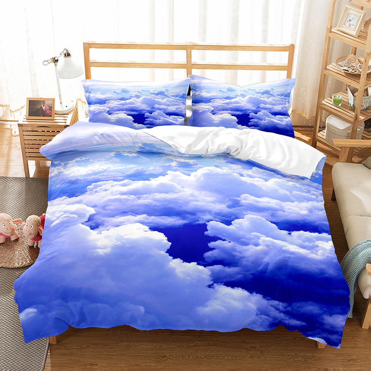 White Cloud Duvet Cover Set Comfort Cover Twin Full King Size для дітей, підлітків, дорослих, декор спальні Комплект постільної білизни з наволочкою EU Double(200x200cm)
White Cloud Duvet Cover Set Comfort Cover Twin Full King Size для дітей, підлітків, дорослих, декор спальні Комплект постільної білизни з наволочкою EU Double(200x200cm)