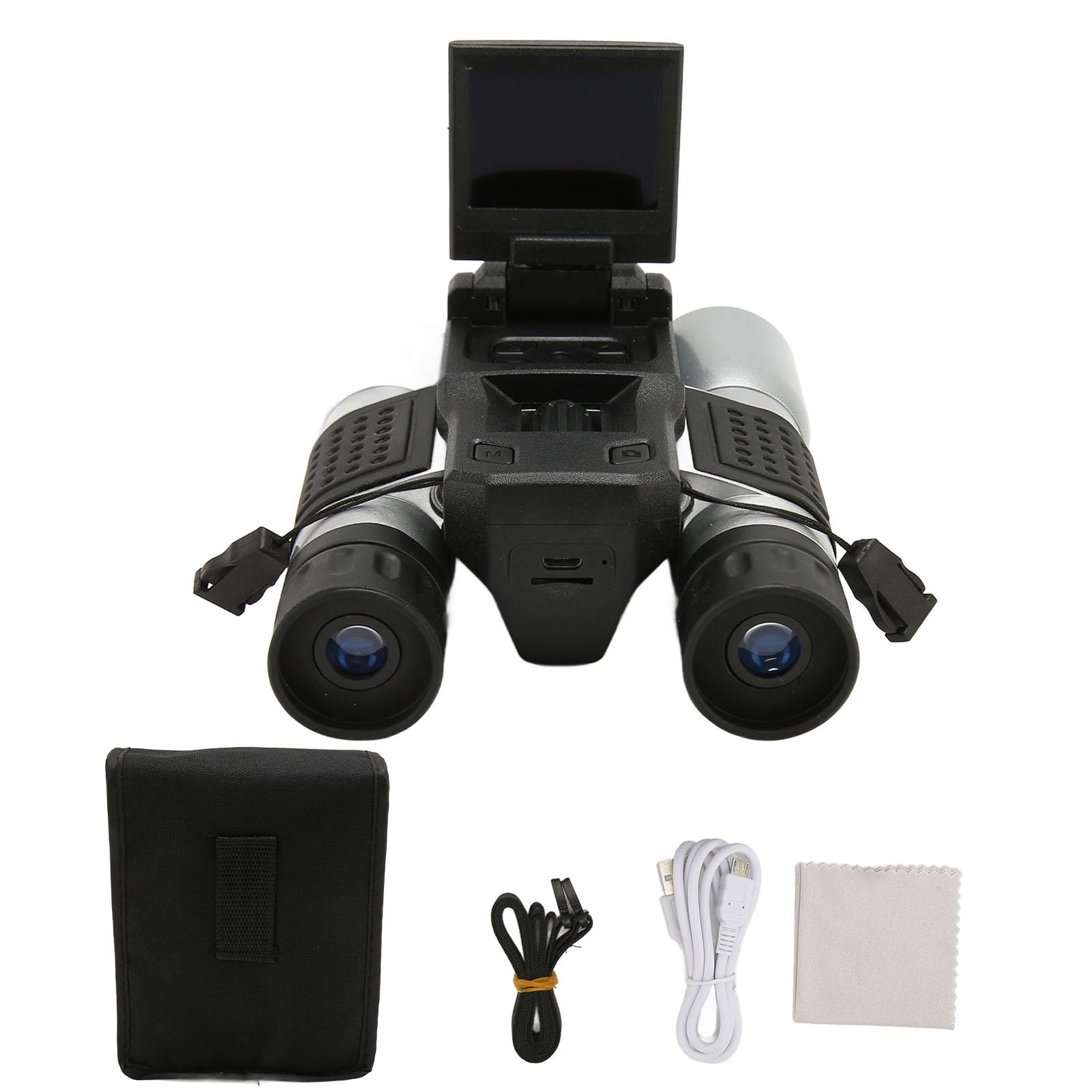 Digital Camera Binocular 12x Optical Zoom 2.0 Inch HD Screen 1080P HD Telescope Camera for Watching
Digital Camera Binocular 12x Optical Zoom 2.0 Inch HD Screen 1080P HD Telescope Camera for Watching