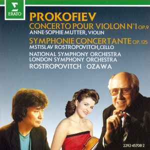 CD SERGEI PROKOFIEV - ANNE-SOPHIE MUTT - Concert Pour Violon No1 Op.9, Symph 2292457082 Erato 1991 Japan Classical Used
CD SERGEI PROKOFIEV - ANNE-SOPHIE MUTT - Concert Pour Violon No1 Op.9, Symph 2292457082 Erato 1991 Japan Classical Used