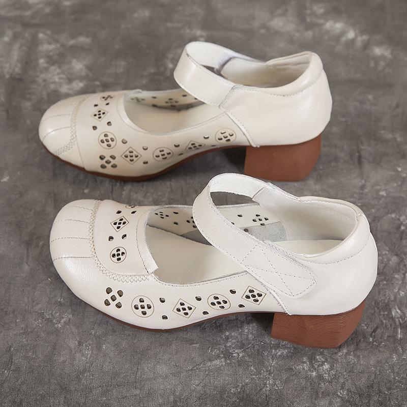 Босоножки женские новая женская обувь весенние туфли с дырочками нескользящий толстый каблук мягкая подошва воловья кожа дышащая кожаная обувь ретро 35 белый
Босоножки женские новая женская обувь весенние туфли с дырочками нескользящий толстый каблук мягкая подошва воловья кожа дышащая кожаная обувь ретро 35 белый