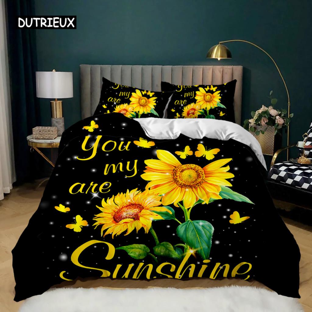Sunflower Comforter Cover Collection Yellow Flower America s Faceless Man Drive Car Bed Linen Collection Long-lasting Polyester Rustic Country Style EU single(135x200cm)
Sunflower Comforter Cover Collection Yellow Flower America s Faceless Man Drive Car Bed Linen Collection Long-lasting Polyester Rustic Country Style EU single(135x200cm)