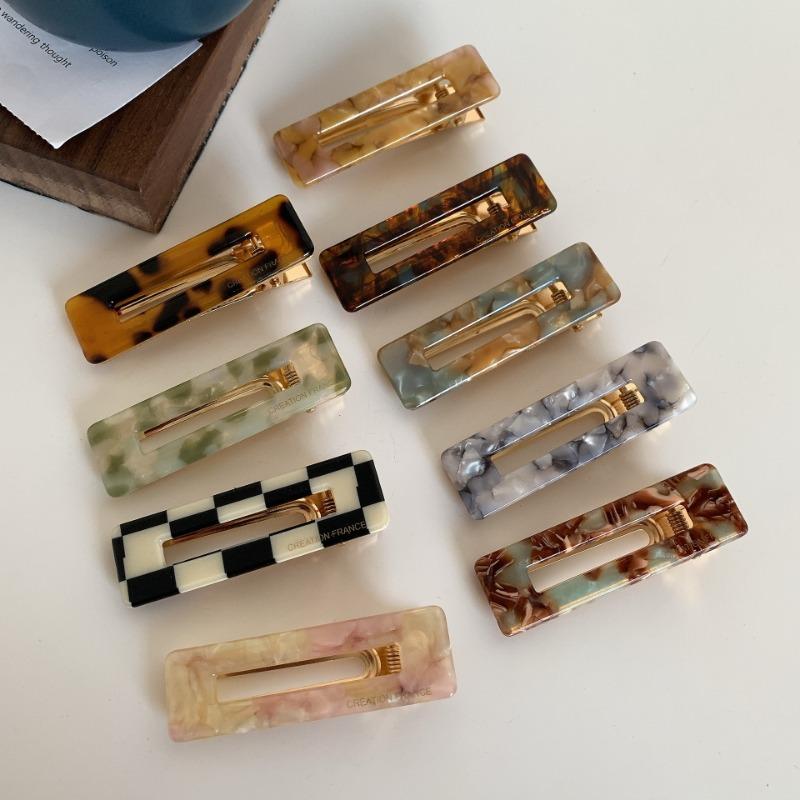 Acetate Duck Clip Hairpin - Elegant Non-Slip Hair Clip for Women, Girls - Stylish Bridal Party Daily Hair Accessory New
Acetate Duck Clip Hairpin - Elegant Non-Slip Hair Clip for Women, Girls - Stylish Bridal Party Daily Hair Accessory New