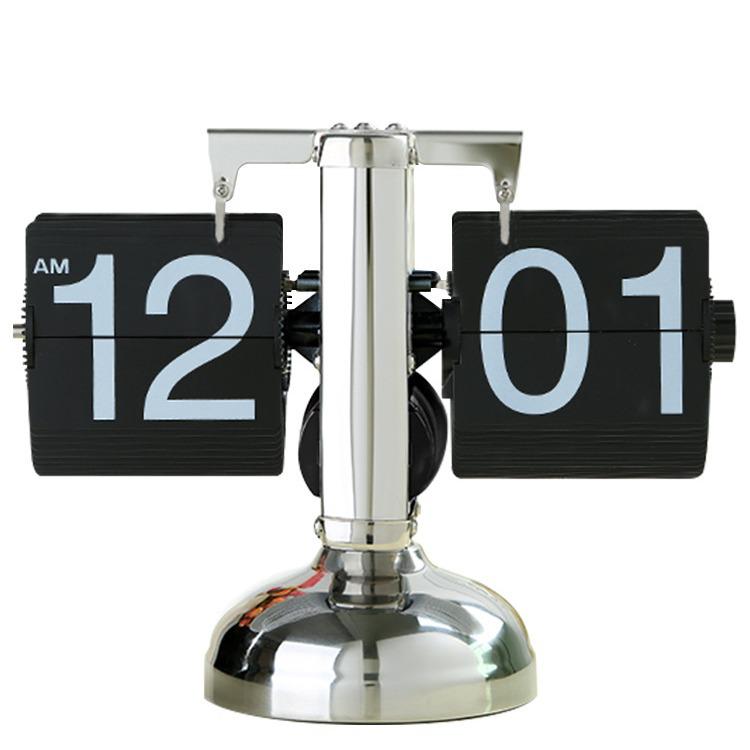 Retro Mechanical Flip Clock: Creative & Simple Digital Desk Clock for Living Room Decoration.
Retro Mechanical Flip Clock: Creative & Simple Digital Desk Clock for Living Room Decoration.