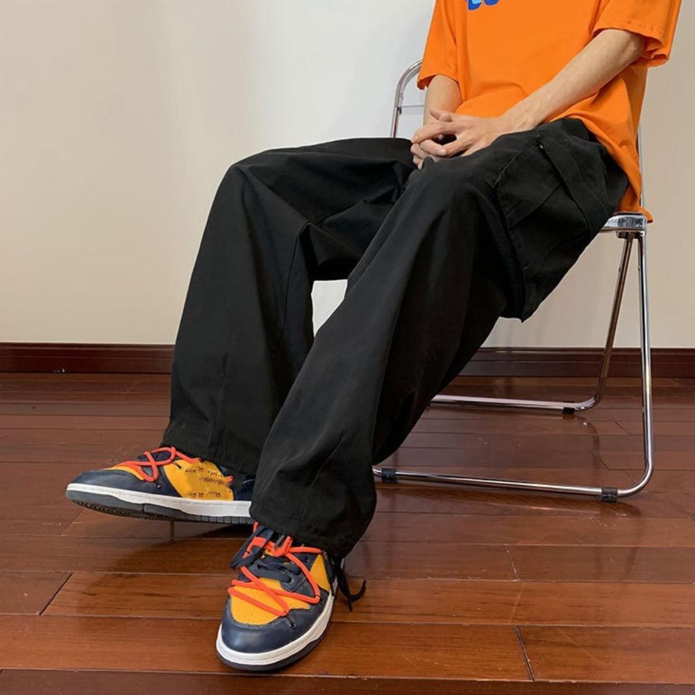 Oversized Man s Baggy Pants High Street Loose Straight Wide Leg Pants Casual Streetwear L чёрный
Oversized Man s Baggy Pants High Street Loose Straight Wide Leg Pants Casual Streetwear L чёрный