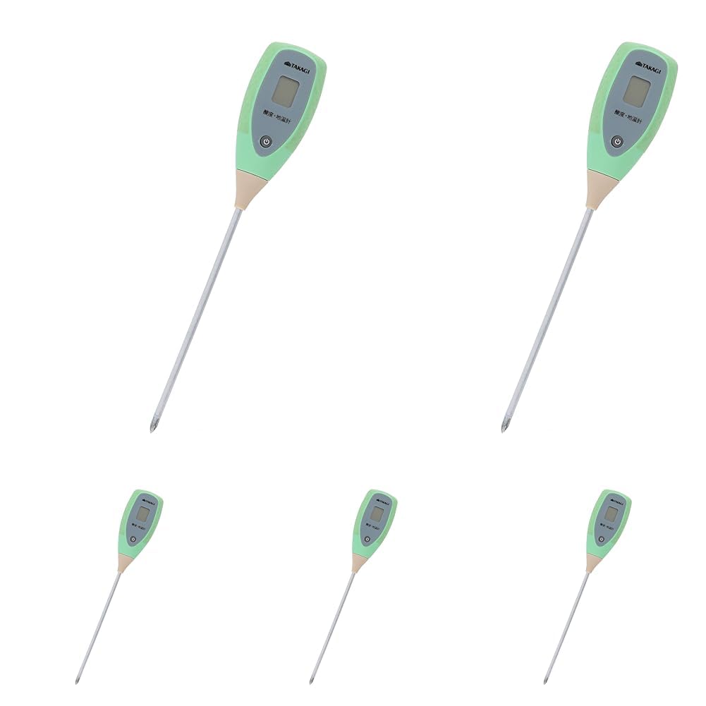Takagi Digital Soil Acidity and Temperature Meter (x 5)
Takagi Digital Soil Acidity and Temperature Meter (x 5)