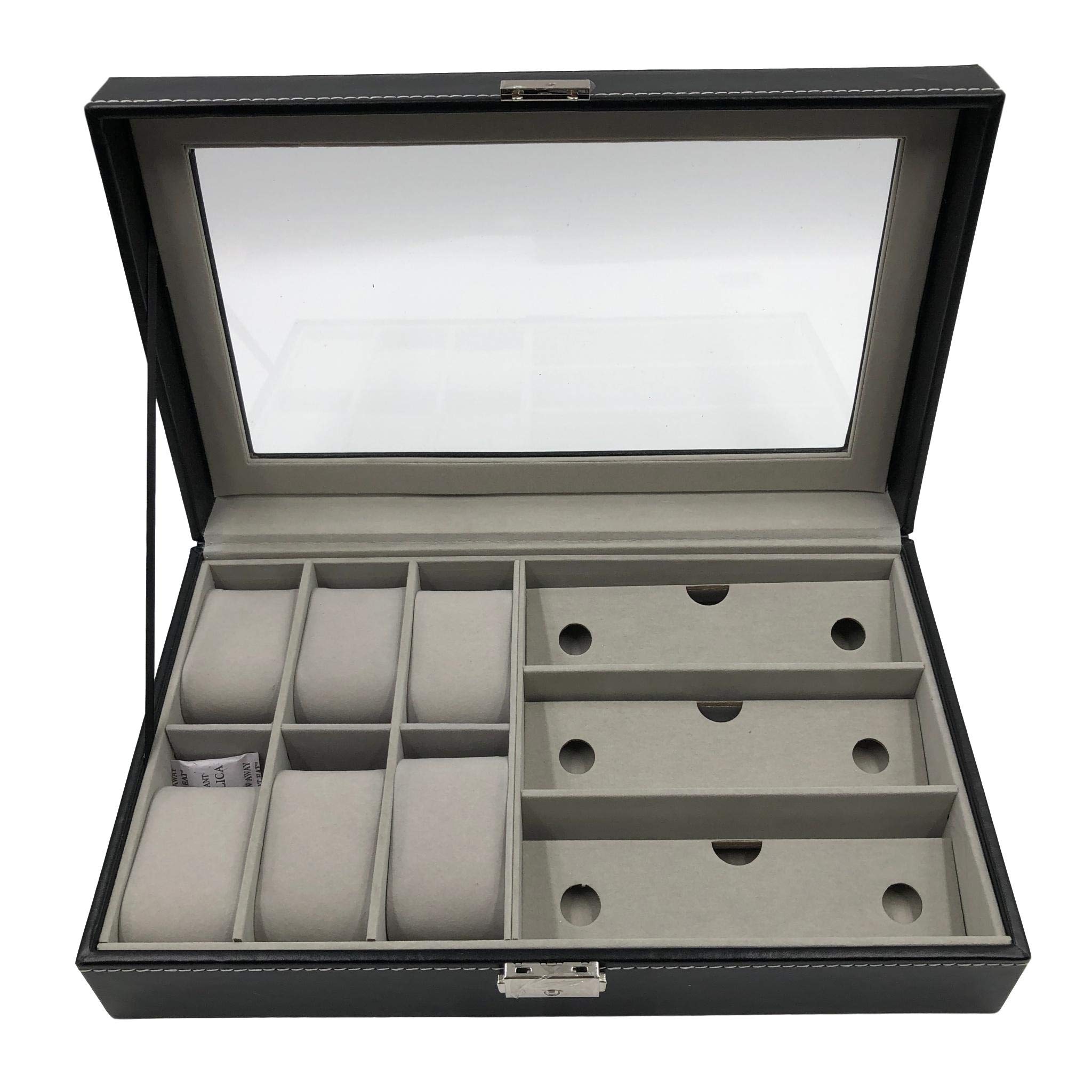 Mignon Lapin Watch & Glasses Case Glasses Storage Case Display Collection Case Black (02 B Type)
Mignon Lapin Watch & Glasses Case Glasses Storage Case Display Collection Case Black (02 B Type)