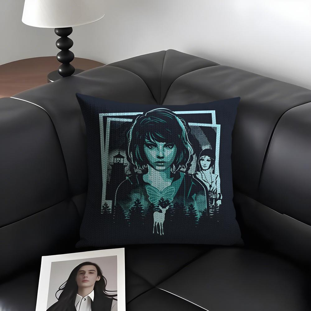 LLife IsS StrangeE Game Cushion Cover Natural Linen Organic Fabric DoubleSided Printing Sofa Home Decor Gift Pillow Case 30x30cm
LLife IsS StrangeE Game Cushion Cover Natural Linen Organic Fabric DoubleSided Printing Sofa Home Decor Gift Pillow Case 30x30cm