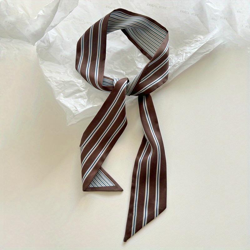 1pc Women s Striped Long Scarf, Versatile Decorative Ribbon for Hair Ties Headbands, Shirt and T-Shirt Accessories, Neck Scarf, Hair and Head Ornament
1pc Women s Striped Long Scarf, Versatile Decorative Ribbon for Hair Ties Headbands, Shirt and T-Shirt Accessories, Neck Scarf, Hair and Head Ornament
