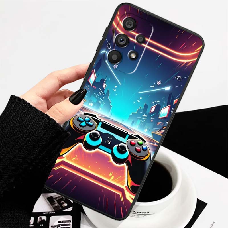 Креативный чехол для телефона с геймпадом Для Samsung A73 A72 A71 A55 A54 A53 A52 A51 A13 A22 A16 A15 A12 A14 A26 A07 5G Черный Galaxy A16 5G
Креативный чехол для телефона с геймпадом Для Samsung A73 A72 A71 A55 A54 A53 A52 A51 A13 A22 A16 A15 A12 A14 A26 A07 5G Черный Galaxy A16 5G
