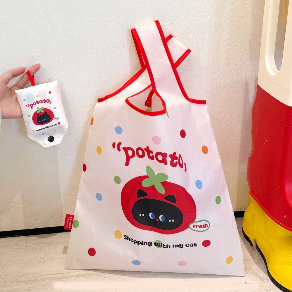 Kawaii Foldable Shopping Bag Reusable Cartoon Handbag Tote Bag Supermarket Storage Bag Travel Style 1
Kawaii Foldable Shopping Bag Reusable Cartoon Handbag Tote Bag Supermarket Storage Bag Travel Style 1
