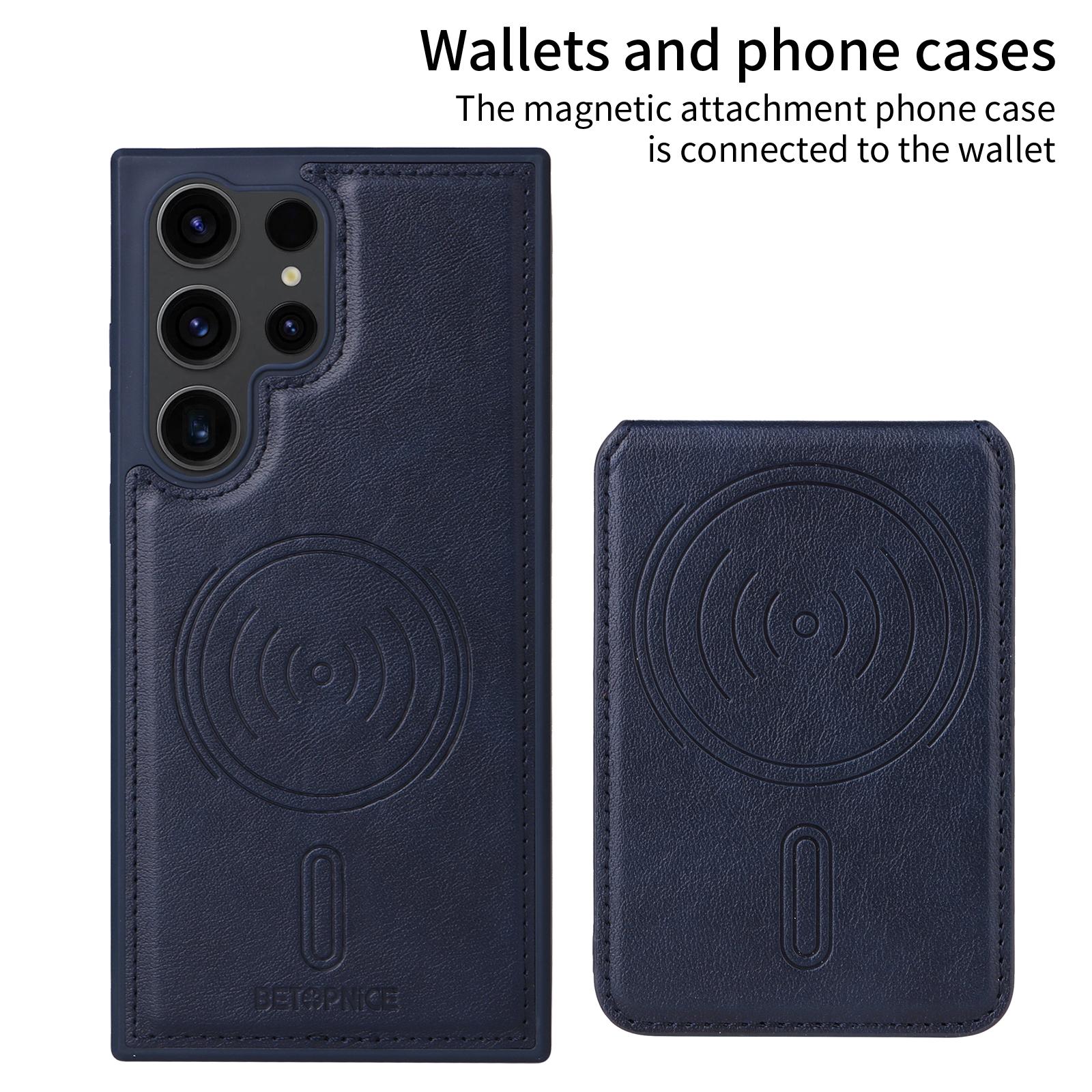 For Samsung Galaxy S23 Ultra Magnetic Case BETOPNICE RFID Blocking Leather Phone Back Cover with Detachable Card Bag Brown
For Samsung Galaxy S23 Ultra Magnetic Case BETOPNICE RFID Blocking Leather Phone Back Cover with Detachable Card Bag Brown