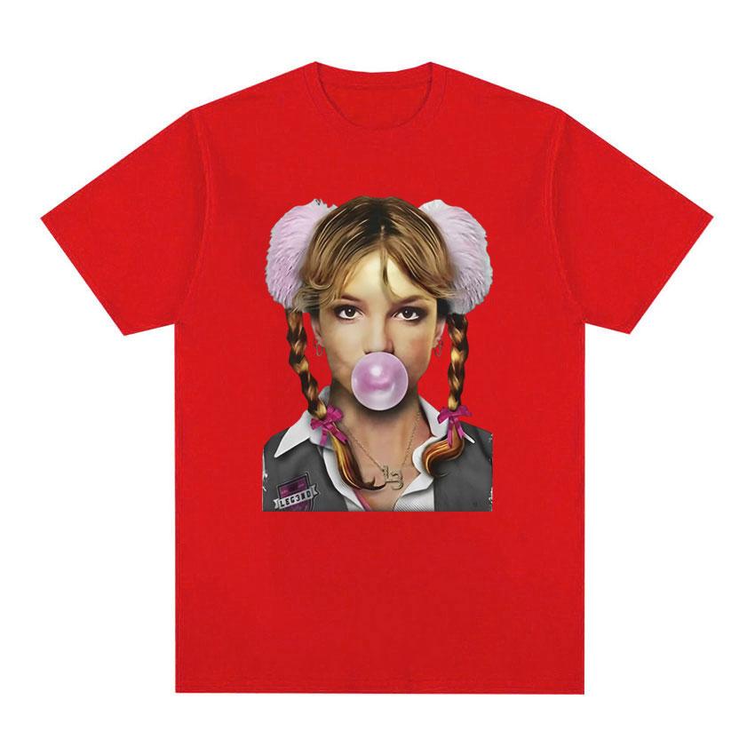 Singer Britney Spears Bubblegum Graphic T Shirt Unisex Women High Quality Vintage T Shirts O-Neck Oversized T-shirt Tops Streetwear S
Singer Britney Spears Bubblegum Graphic T Shirt Unisex Women High Quality Vintage T Shirts O-Neck Oversized T-shirt Tops Streetwear S