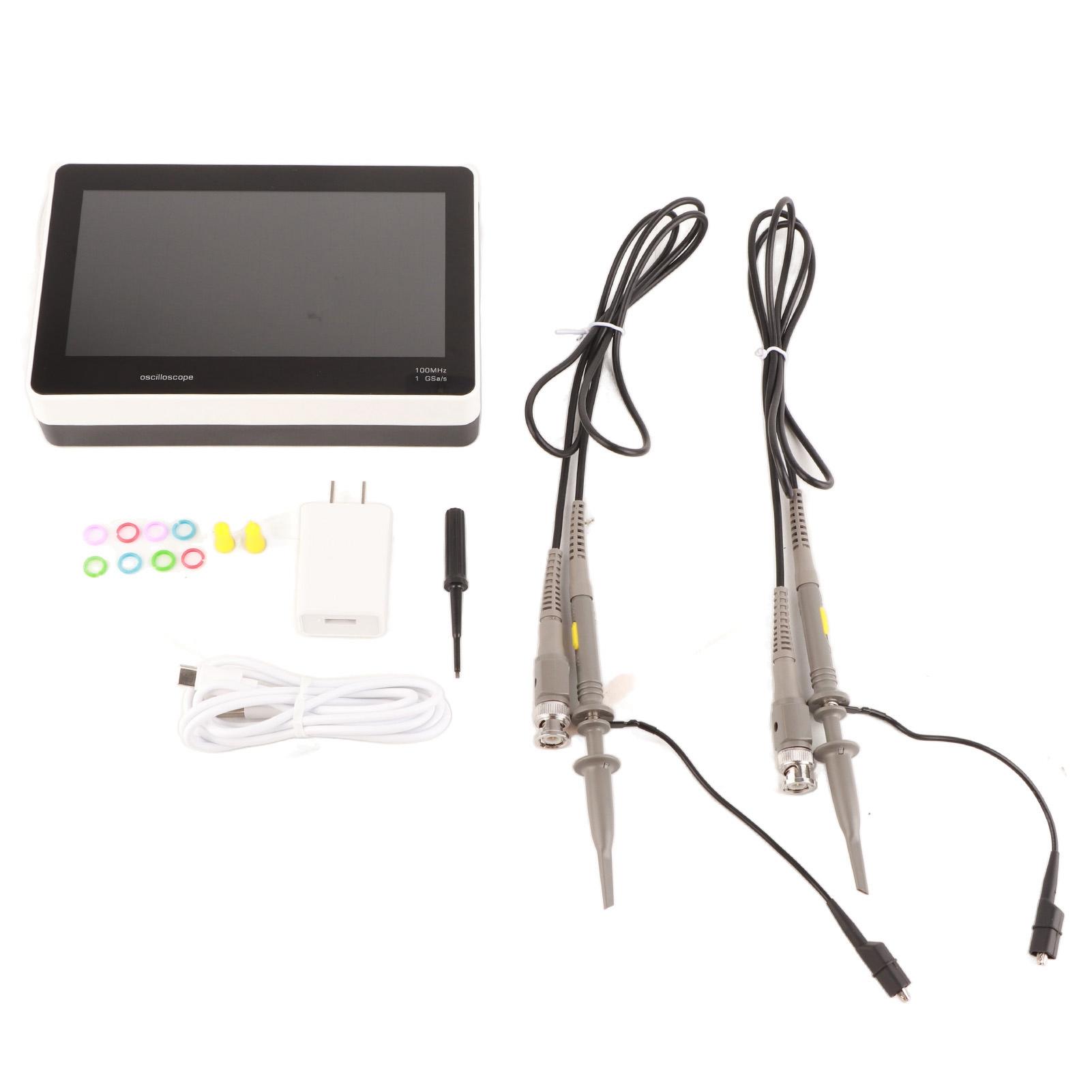 1013D Hand Held Dual Channel Digital Touch Plate Oscilloscope 100M Bandwidth 1GS Sampling Rate
1013D Hand Held Dual Channel Digital Touch Plate Oscilloscope 100M Bandwidth 1GS Sampling Rate