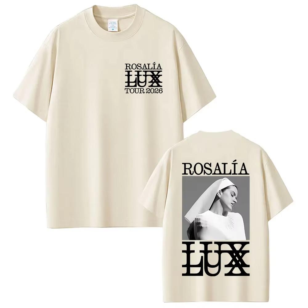 ROSALIA LUX tour TSHIRT 2026 ROSAIA Same As Official Website High Quality Teeshirt Oversized Cotton Harajuku Round Neck TEES L
ROSALIA LUX tour TSHIRT 2026 ROSAIA Same As Official Website High Quality Teeshirt Oversized Cotton Harajuku Round Neck TEES L