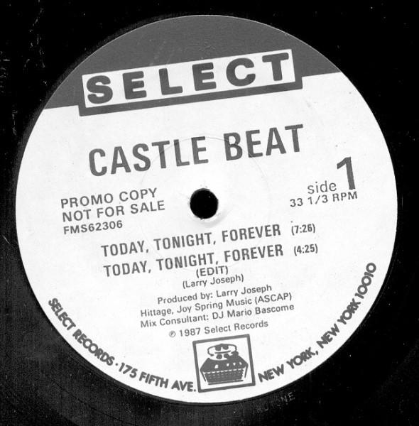 12inch Record CASTLE BEAT Today Tonight Forever FMS62306 SELECT 198 US Dance Electronica Used
12inch Record CASTLE BEAT Today Tonight Forever FMS62306 SELECT 198 US Dance Electronica Used