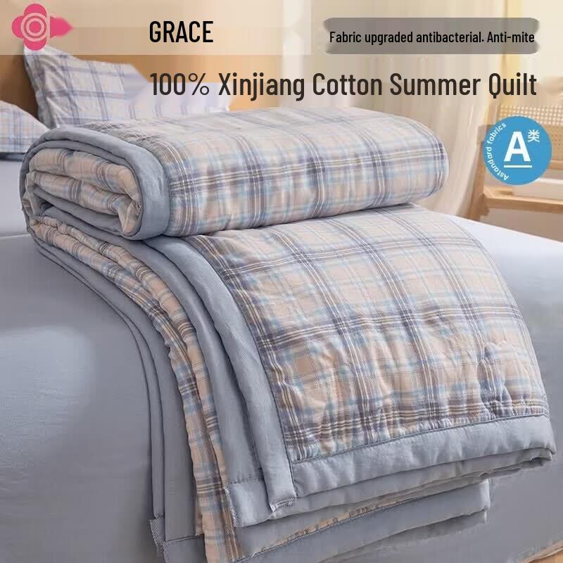Grace 7A Antibacterial 100% Cotton Summer Cool Quilt
Grace 7A Antibacterial 100% Cotton Summer Cool Quilt