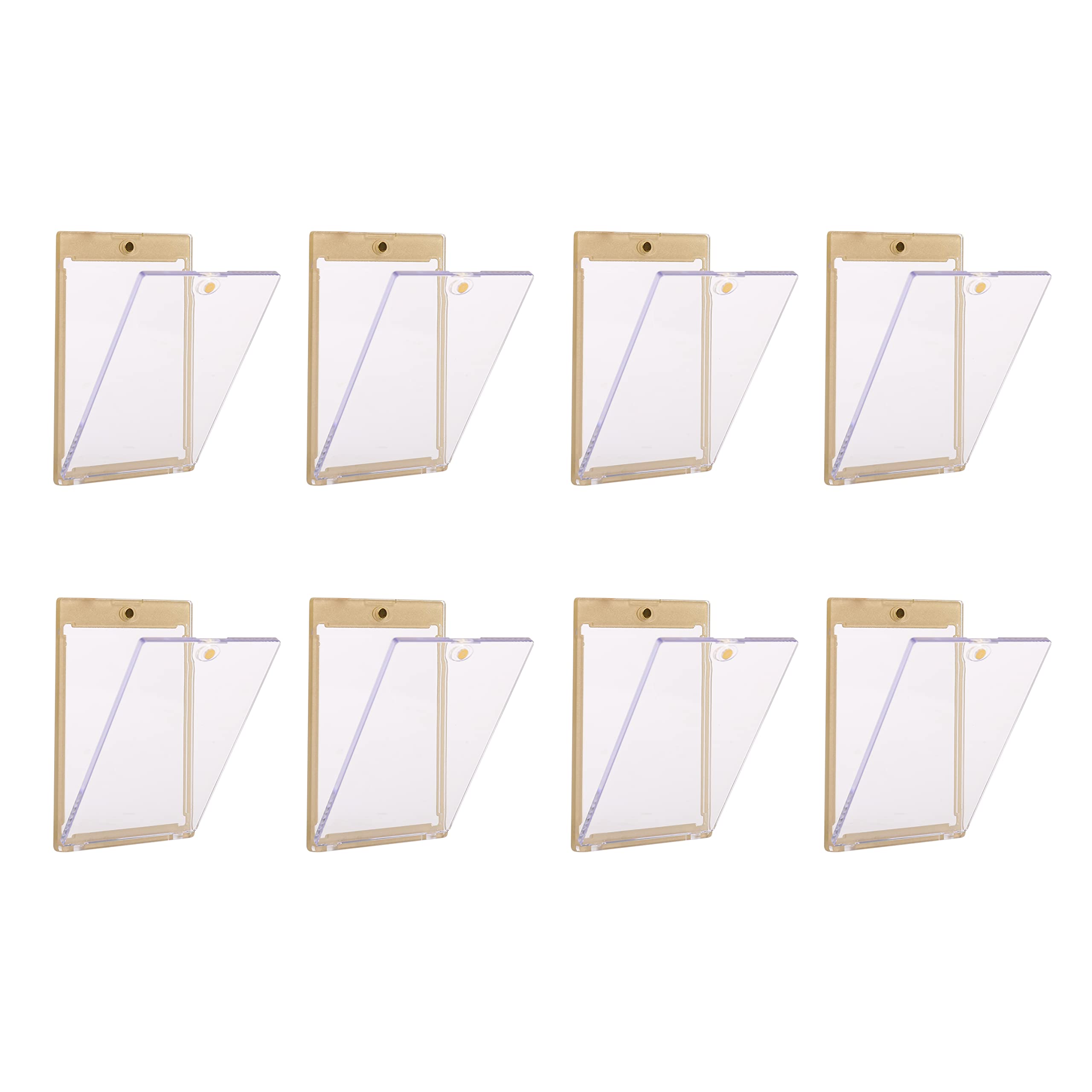 Venssu Magnetic Loader Магнитный чехол для карточек Держатель магнита для карточек Чехол для коллекционных карточек с защитной пломбой Защита от ультрафиолета One Touch Blue (8 шт.) золотой
Venssu Magnetic Loader Магнитный чехол для карточек Держатель магнита для карточек Чехол для коллекционных карточек с защитной пломбой Защита от ультрафиолета One Touch Blue (8 шт.) золотой