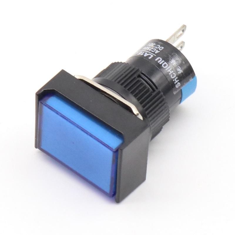 1шт 16мм Прямокутний Миттєвий кнопковий перемикач 3 контакти
1шт 16мм Прямокутний Миттєвий кнопковий перемикач 3 контакти