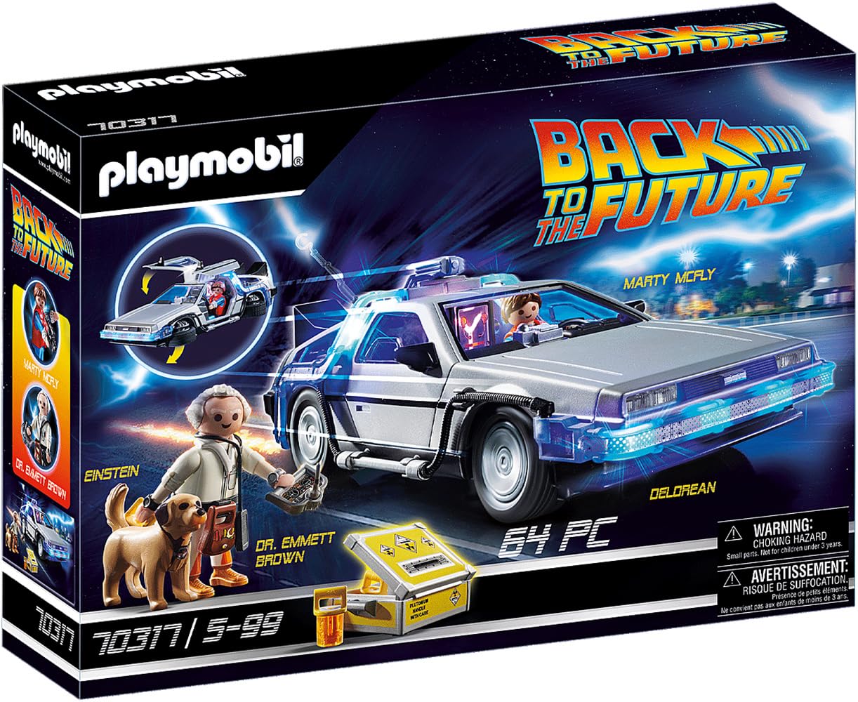 Playmobil Назад в будущее DeLorean (2023) 70317
Playmobil Назад в будущее DeLorean (2023) 70317