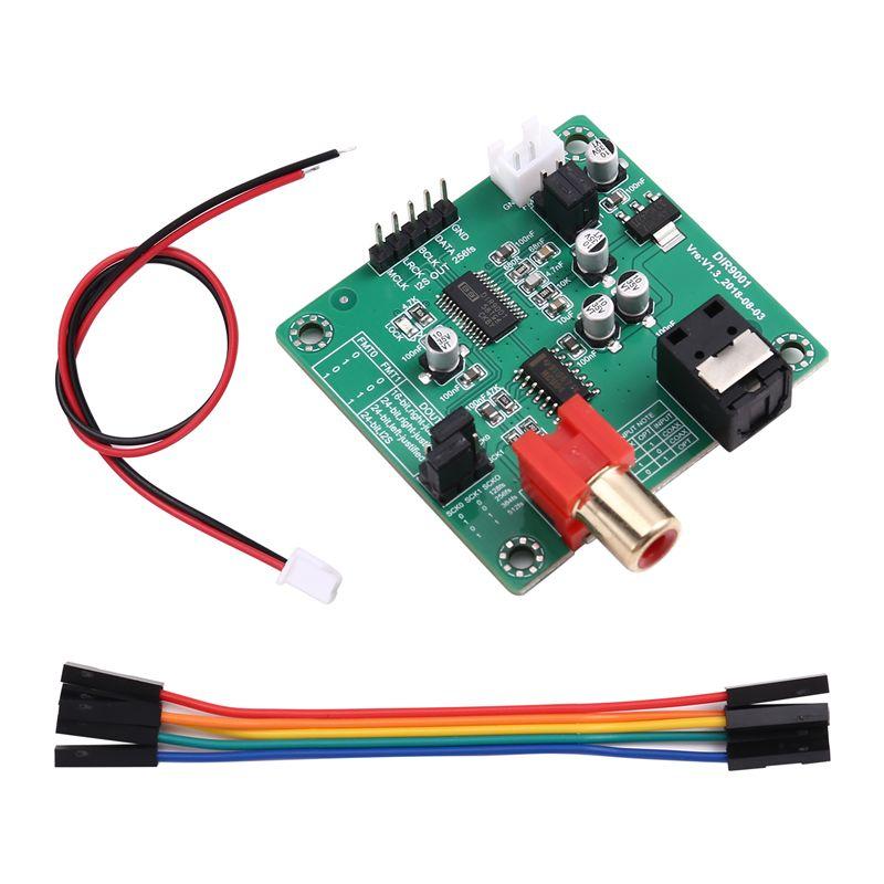 ABNR DIR9001 Digital Audio Receiver Coaxial Optical Fiber Receiver SPDIF To I2S Output Module DIR9001 Module
ABNR DIR9001 Digital Audio Receiver Coaxial Optical Fiber Receiver SPDIF To I2S Output Module DIR9001 Module