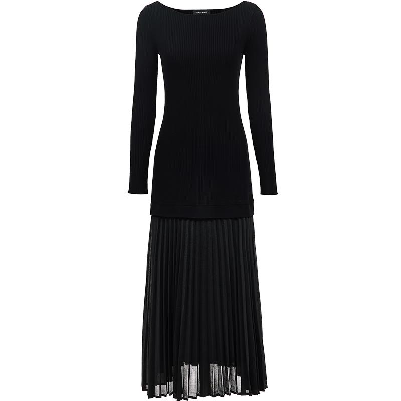 VEROMODA Wool Blend Slim Fit Chiffon Spliced Knit Dress L
VEROMODA Wool Blend Slim Fit Chiffon Spliced Knit Dress L
