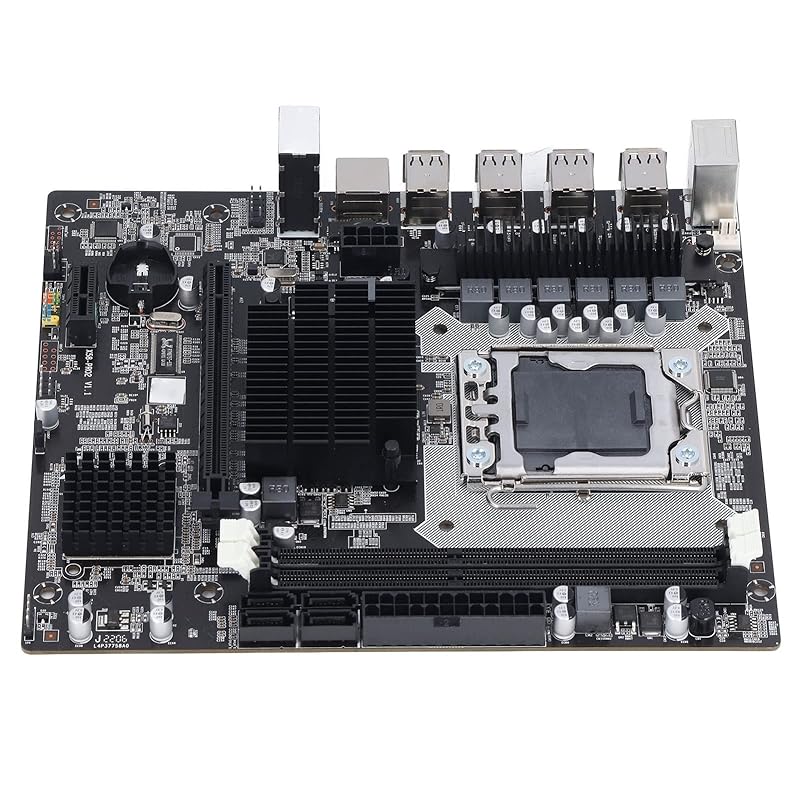 LGA 1366 X58 motherboard for CPU slot, 2 x DDR3 DIMM, DDR3 1866 Supports MHz, 1 PCIE X16, USB2.0 pin, 4 SATA2.0, 1 X1, desktop computer mainboard 
LGA 1366 X58 motherboard for CPU slot, 2 x DDR3 DIMM, DDR3 1866 Supports MHz, 1 PCIE X16, USB2.0 pin, 4 SATA2.0, 1 X1, desktop computer mainboard