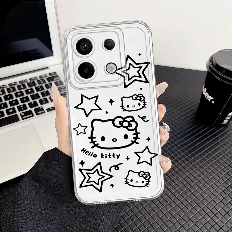 Cartoon Hello Kitty Case for Xiaomi Redmi Note 14 Pro Plus A4 11S 12 13C 14C 11 12S Note 13 10S 9 10 Soft Phone Cover Redmi A4
Cartoon Hello Kitty Case for Xiaomi Redmi Note 14 Pro Plus A4 11S 12 13C 14C 11 12S Note 13 10S 9 10 Soft Phone Cover Redmi A4
