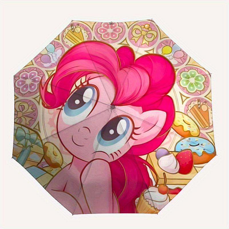 My Little Pony Automatic Umbrella - Foldable with 8 Iron Ribs, Portable for Outdoor, Gift, Outdoor Umbrell, Playful Accessory, Durable High
My Little Pony Automatic Umbrella - Foldable with 8 Iron Ribs, Portable for Outdoor, Gift, Outdoor Umbrell, Playful Accessory, Durable High