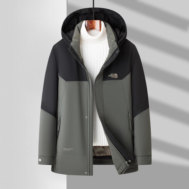 Осенний и зимний белый гусиный пух можно вынуть из подкладки, средние и длинные модели, одно платье и три теплых пальто. 170 хаки
Осенний и зимний белый гусиный пух можно вынуть из подкладки, средние и длинные модели, одно платье и три теплых пальто. 170 хаки