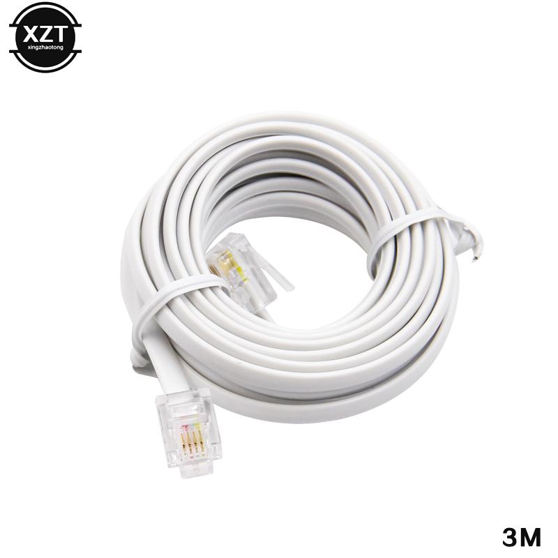 30/25/20/18/15/12/10/9/7.7/6/3/2/1M RJ11 male Two Core 6P4C Modular Telephone Phone Cables Extension Cable Wire Finished phone l 20m білий
30/25/20/18/15/12/10/9/7.7/6/3/2/1M RJ11 male Two Core 6P4C Modular Telephone Phone Cables Extension Cable Wire Finished phone l 20m білий