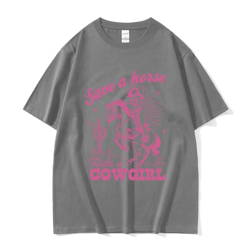 Save A Horse Ride A Cowgirl Принт Футболка Чоловіки Жінки Ретро Естетика Мода Футболки Повсякденна Оверсайз Бавовняна Футболка Вуличний Стиль L
Save A Horse Ride A Cowgirl Принт Футболка Чоловіки Жінки Ретро Естетика Мода Футболки Повсякденна Оверсайз Бавовняна Футболка Вуличний Стиль L