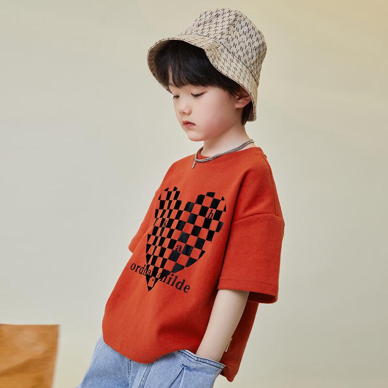 Boys Heart Checkerboard Short Sleeve T-shirt 110
Boys Heart Checkerboard Short Sleeve T-shirt 110