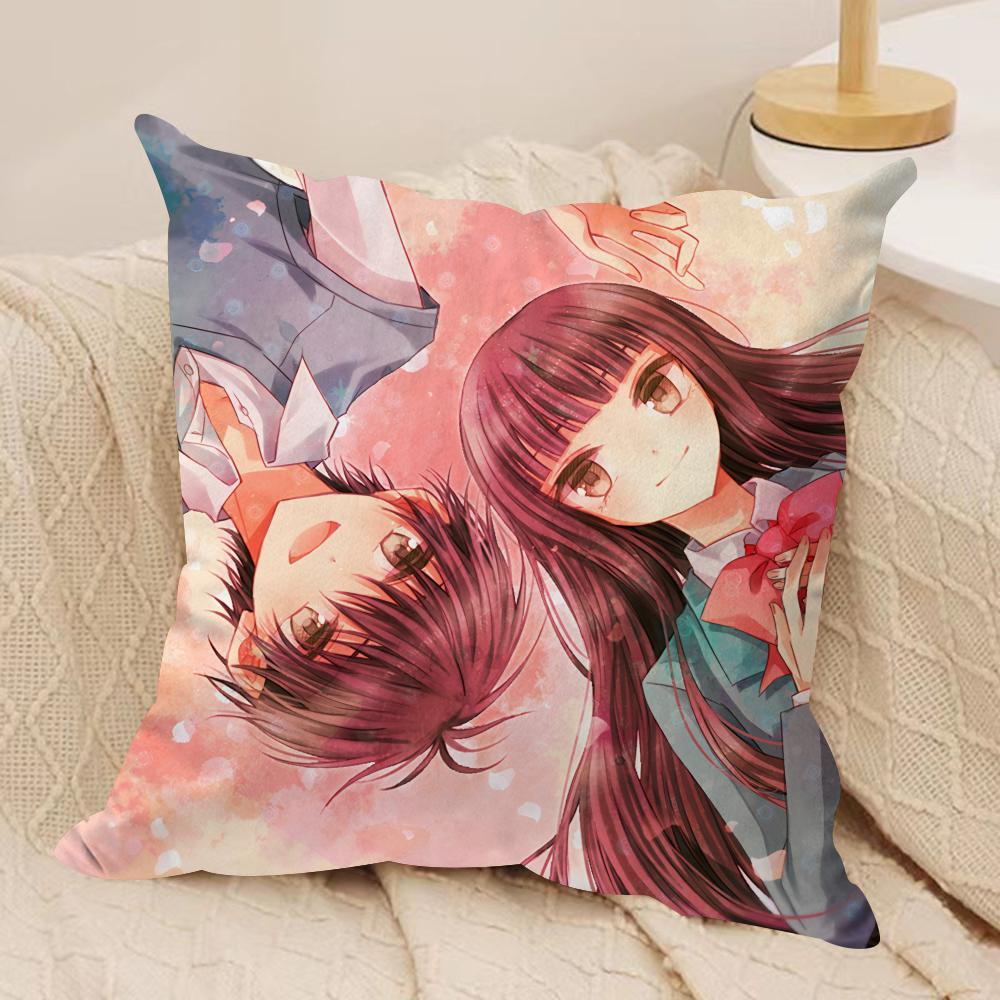 KKimi Ni TTodoke love Cushion Cover Silky Short Plush Invisible Zipper Dustproof Sofa Pillow Case for Home Decor 30x30 cm
KKimi Ni TTodoke love Cushion Cover Silky Short Plush Invisible Zipper Dustproof Sofa Pillow Case for Home Decor 30x30 cm