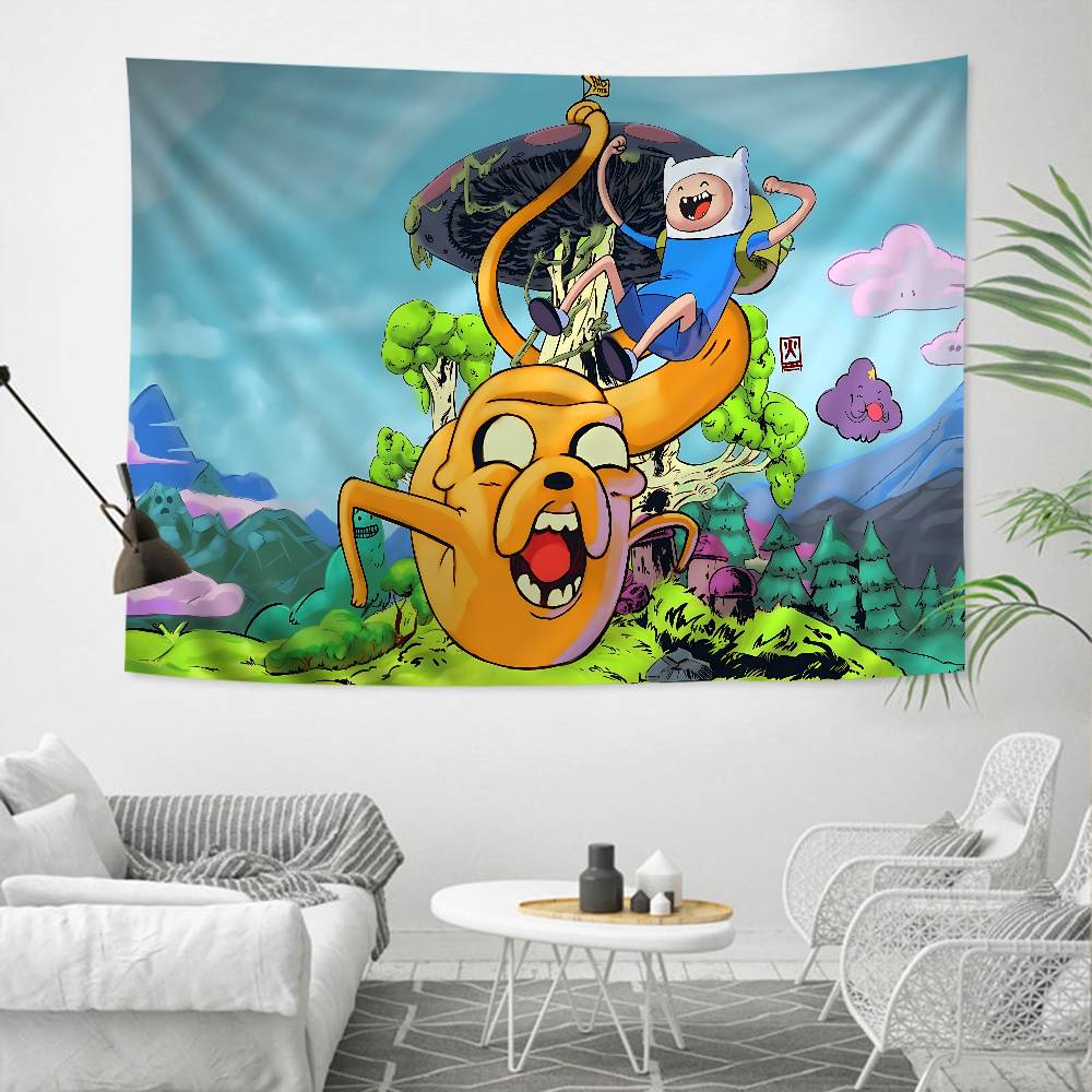 AAdventures Cartoon Time Anime Printed Large Wall Tapestry Cheap Hippie Wall Hanging Bohemian Tapestries Mandala INS Home Decor 74x94cm(29x37in)
AAdventures Cartoon Time Anime Printed Large Wall Tapestry Cheap Hippie Wall Hanging Bohemian Tapestries Mandala INS Home Decor 74x94cm(29x37in)