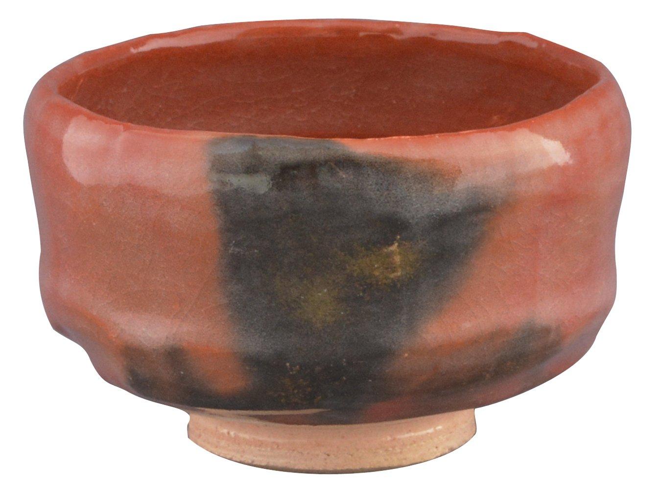 Kyoto ware Kiyomizu ware Matsuraku kiln Nodate tea bowl Akaraku red K4-3 красный
Kyoto ware Kiyomizu ware Matsuraku kiln Nodate tea bowl Akaraku red K4-3 красный